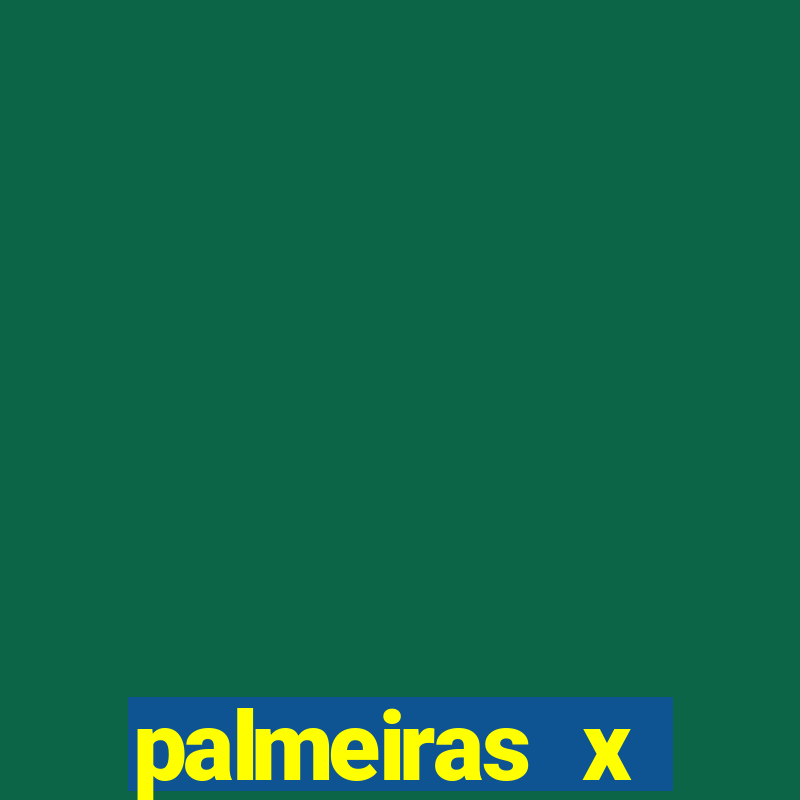 palmeiras x botafogo palpites